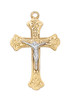 (HT8045) GP TWO TONE CRUCIFIX 18" CH & 