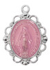 (L790) 16-18" CH SS PINK MIRAC MEDAL