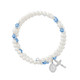 (BR7ZR) ZIRCON & PEARL WRAP BRACELET