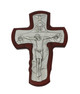 (80-140) 5 1/2" CHERRY TRINITY CRUCIFIX