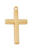 (H7001) GP PEWTER CROSS 18" CH&BX