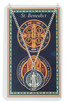(PSD9467) BLUE ST BENEDICT ON 24" CH 