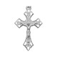 (L5019X) SS CRUCIFIX, BULK MEDAL ONLY.