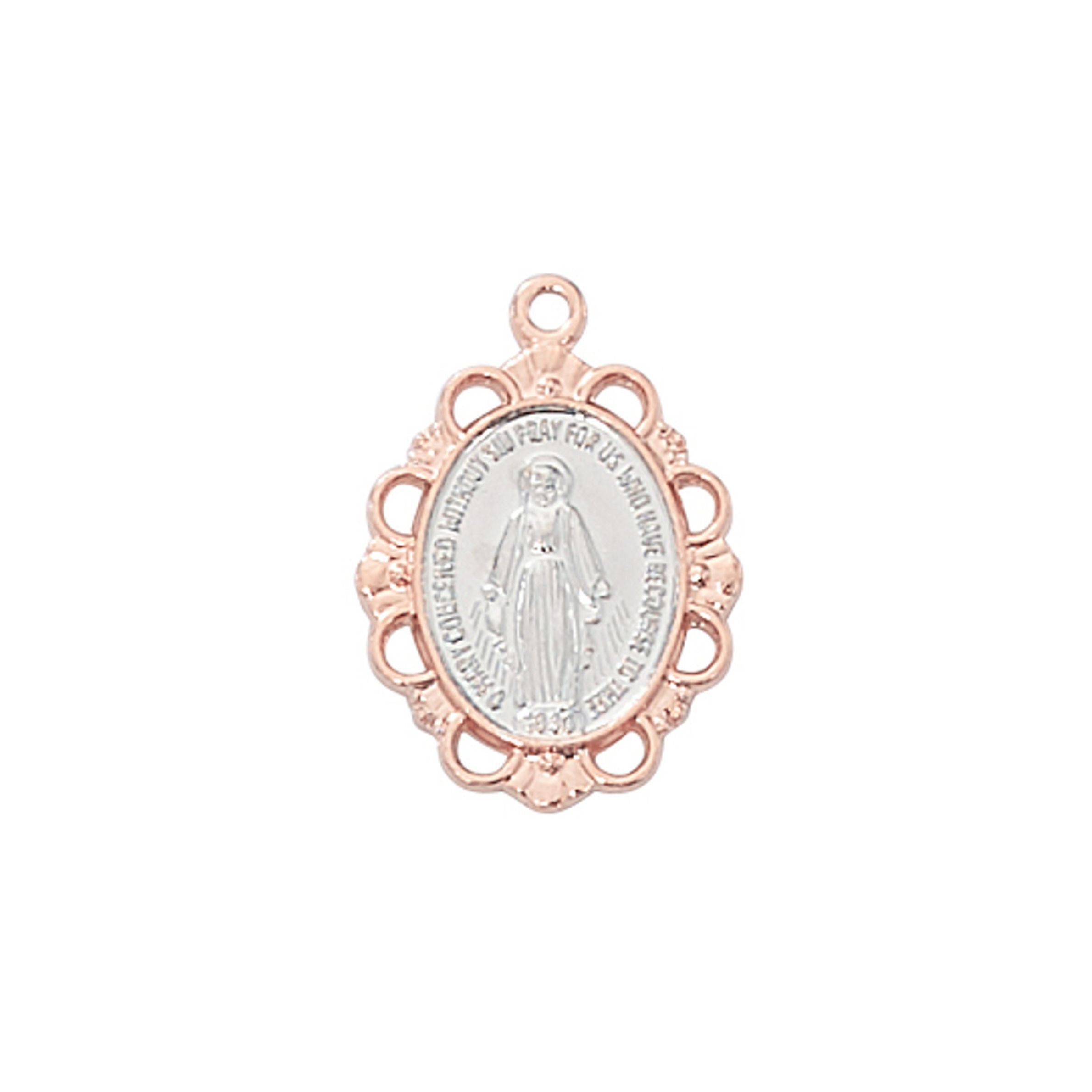 Rose Gold Over Sterling