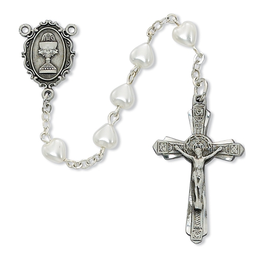 Pewter Crucifix & Center Rosaries