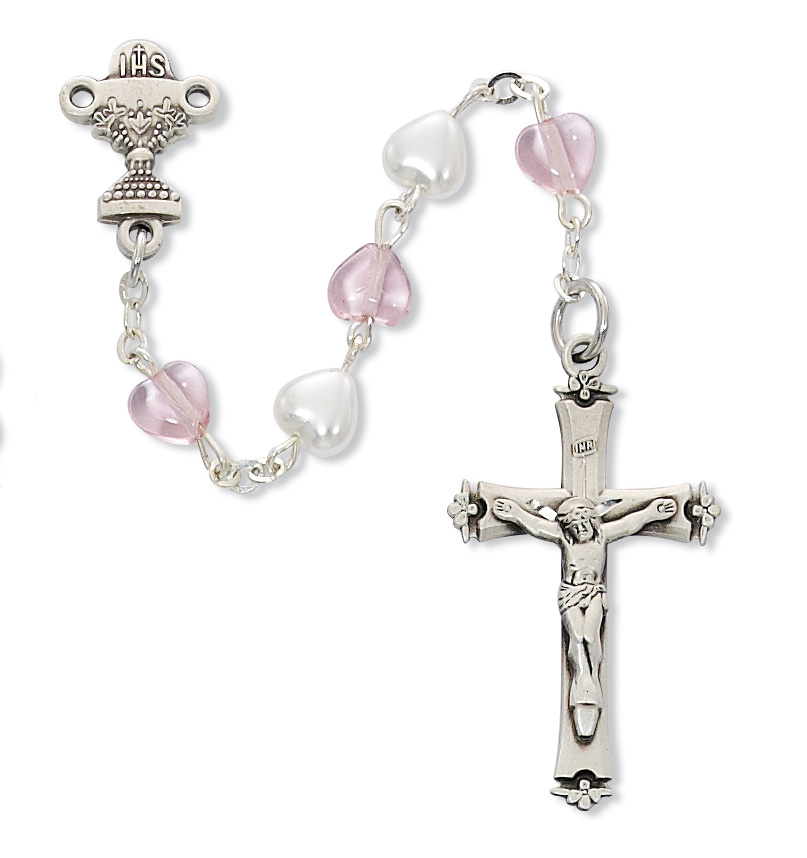 Sterling Crucifix & Center Rosaries