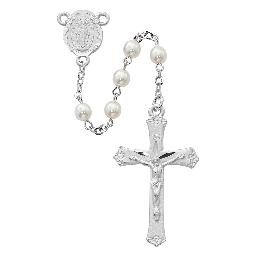 Immitation Pearl Rosaries