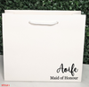 Personalised Bridal Luxe Bag - Large White