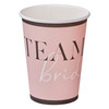 Team Bride Hen Party Paper Cups