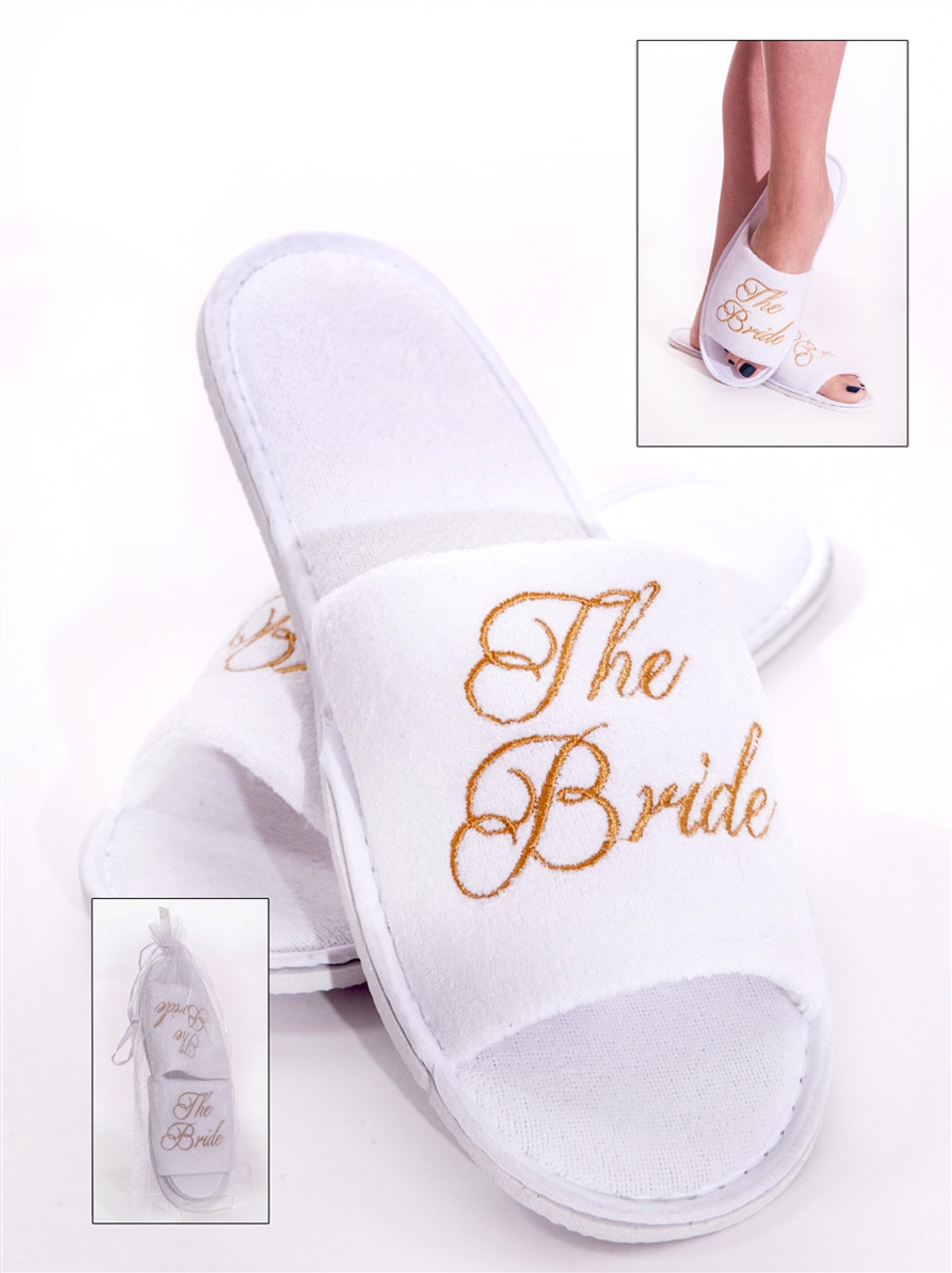 Bride sales spa slippers