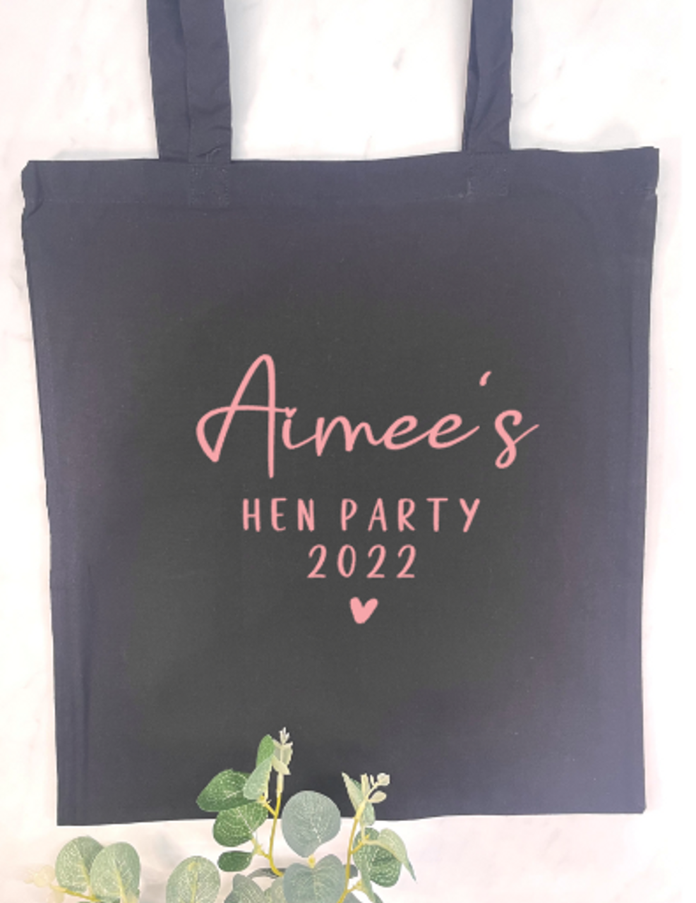 Hen Party Tote Bag Personalised Hen Party Tote Bag the One 