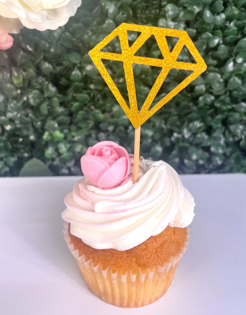 Engagement Ring Cupcake Cake