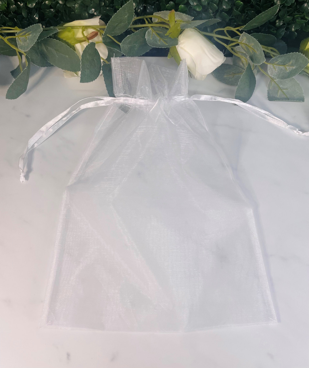 Buy HRX PackageHRX Package 100pcs White Organza Bags Large 165 x 225cm  Drawstring Gift Bags Mesh Jewelry Pouches for Christmas Wedding Shower  Party Favours Online at desertcartINDIA