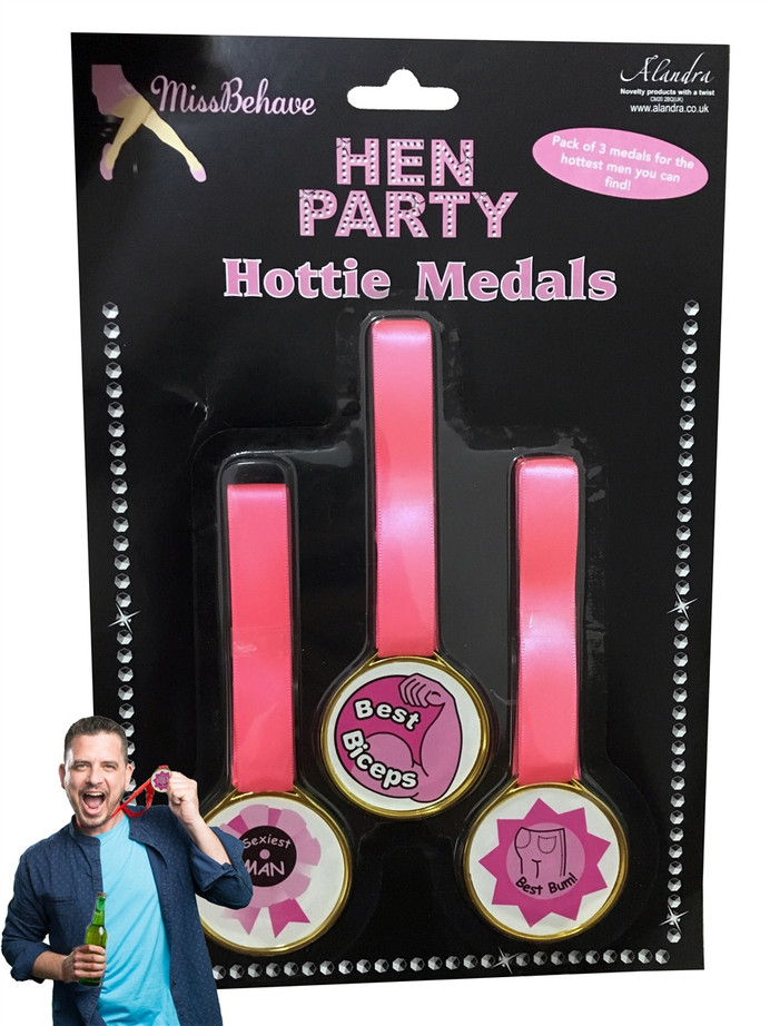 3 Hottie Hen Night Awards