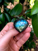 labradorite heart