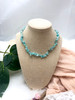 Amazonite chip necklace