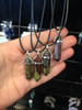 Dragon Blood Jasper point necklace