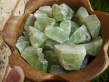 Green Calcite Chunk