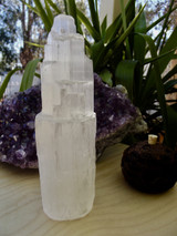 Natural Selenite Tower - 15-18cm