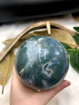 Magical Moss Agate - Sphere