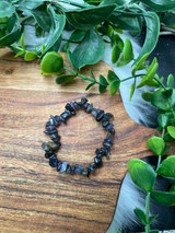 Iolite Chip Bracelet – Vision Stone for Intuition & Clarity Iolite Chip Bracelet – Vision Stone for Intuition & Clarity