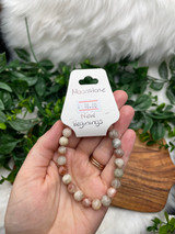 Moonstone Bead Bracelet – Divine Feminine Energy & Intuition Moonstone Bead Bracelet – Divine Feminine Energy & Intuition