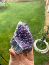 Amethyst with Agate Cluster No.2 – Protection, Calm & Natural Beauty Amethyst with Agate Cluster No.2 – Protection, Calm & Natural Beauty