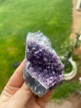Amethyst with Agate Cluster No.2 – Protection, Calm & Natural Beauty Amethyst with Agate Cluster No.2 – Protection, Calm & Natural Beauty