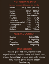 Certified Organic Bone Broth Powder