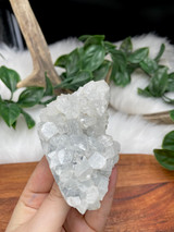 Apophyllite Cluster 2 – Natural Crystal Specimen for Clarity, Light & Sacred Space