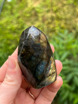 Labradorite Flame for protection, intuition and transformation. A magical crystal piece to support energetic shielding, inner wisdom and spiritual connection.