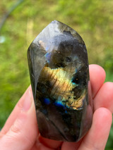 Labradorite Flame for protection, intuition and transformation. A magical crystal piece to support energetic shielding, inner wisdom and spiritual connection.