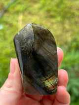 Labradorite Flame for protection, intuition and transformation. A magical crystal piece to support energetic shielding, inner wisdom and spiritual connection.