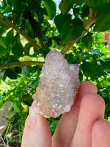 Shop Spirit Quartz clusters, a sparkling crystal for harmony, spiritual growth and uplifted energy. Beautiful for meditation, display and sacred spaces.