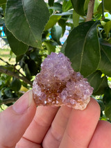 Spirit Quartz clusters, a sparkling crystal for harmony, spiritual growth and uplifted energy. Beautiful for meditation, display and sacred spaces.