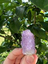 Spirit Quartz clusters, a sparkling crystal for harmony, spiritual growth and uplifted energy. Beautiful for meditation, display and sacred spaces.