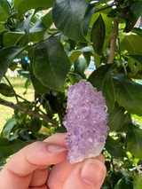 Spirit Quartz clusters, a sparkling crystal for harmony, spiritual growth and uplifted energy. Beautiful for meditation, display and sacred spaces.