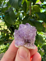 Spirit Quartz clusters, a sparkling crystal for harmony, spiritual growth and uplifted energy. Beautiful for meditation, display and sacred spaces.