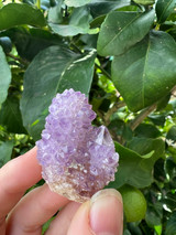 Spirit Quartz clusters, a sparkling crystal for harmony, spiritual growth and uplifted energy. Beautiful for meditation, display and sacred spaces.