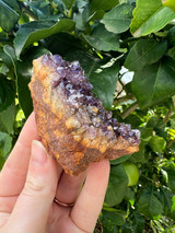 Iron-Rich South African Amethyst – Grounding Protection & Spiritual Calm