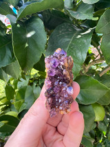 Iron-Rich South African Amethyst 2 – Grounding Protection & Spiritual Calm