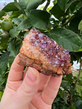 Iron-Rich South African Amethyst  – Grounding Protection & Spiritual Calm