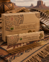 Goloka Sandalwood and White Sage Incense
