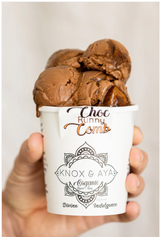 Knox and Aya - Choc Runnycomb icecream (COLD)