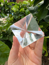 A Grade Clear Quartz Pyramid – Clarity • Amplification • Energy