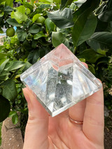 A Grade Clear Quartz Pyramid – Clarity • Amplification • Energy