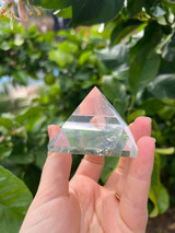 A Grade Clear Quartz Pyramid – Clarity • Amplification • Energy