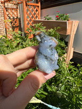 Moss Agate Bunny - 1