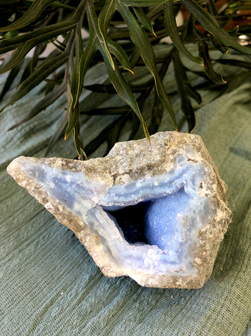 Blue lace agate