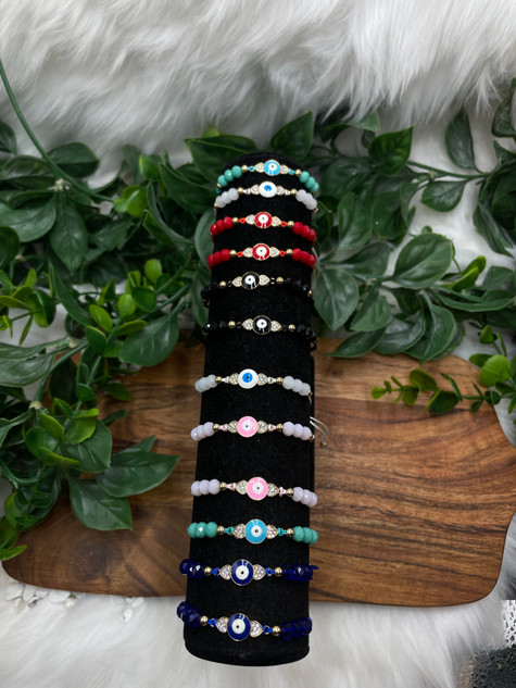 Lucky Dip - Evil Eye Charm Bracelet – Protection, Luck & Positive Energy Lucky Dip - Evil Eye Charm Bracelet – Protection, Luck & Positive Energy
